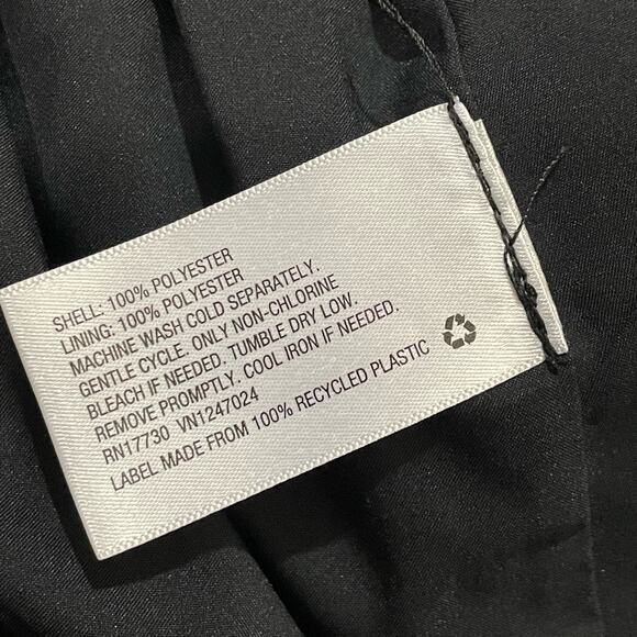 a new day X Vital Voices Face Print Pleated Skirt - Black - XS - Picture 9 of 9